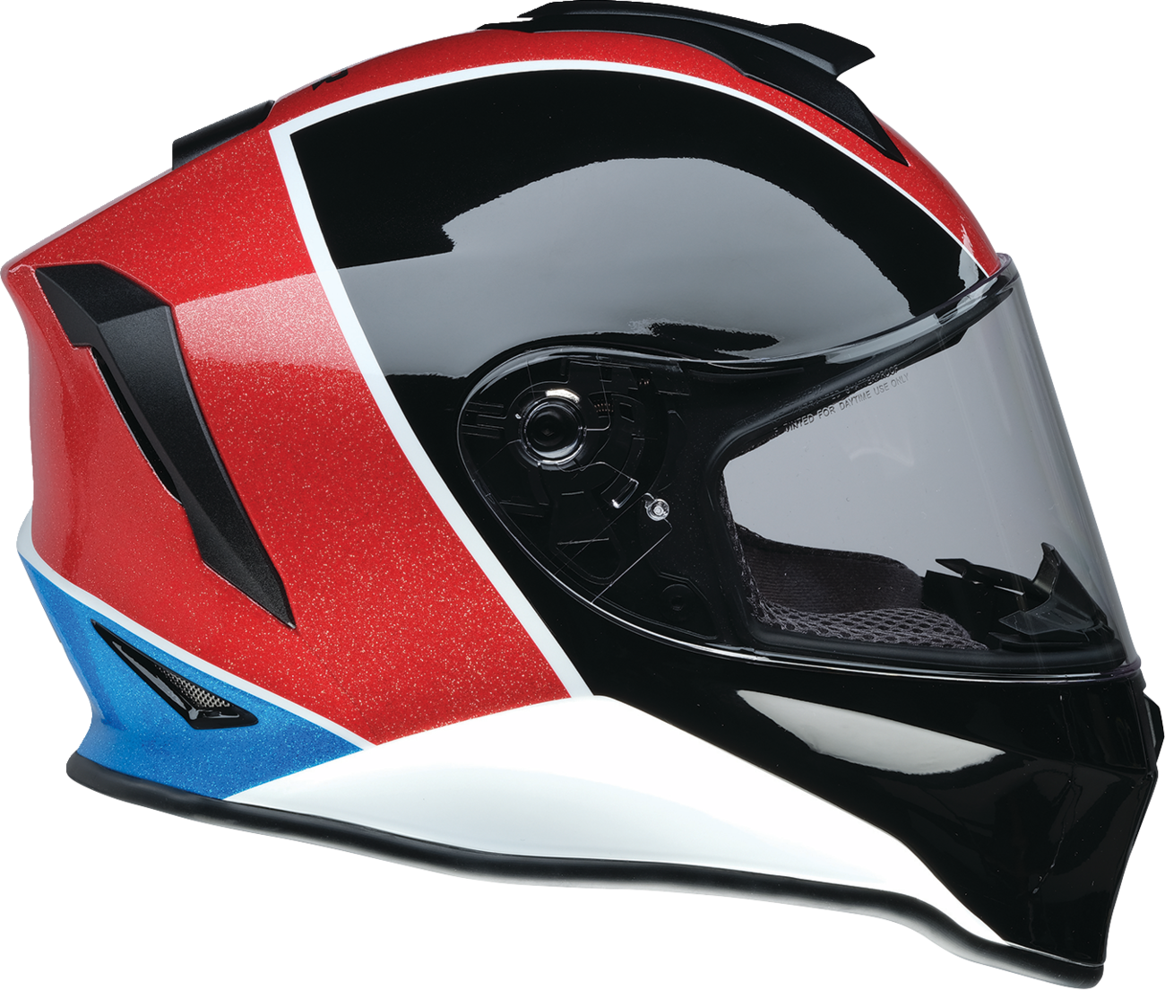 Z1R Youth Warrant 2.0 Snow Helmet - Fresh Pow - Red/White/Blue - Large 0122-0134