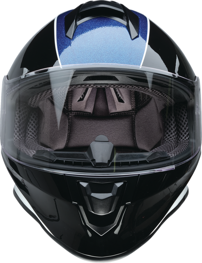 Z1R Youth Warrant 2.0 Snow Helmet - Fresh Pow - Purple/Blue - Large 0122-0140