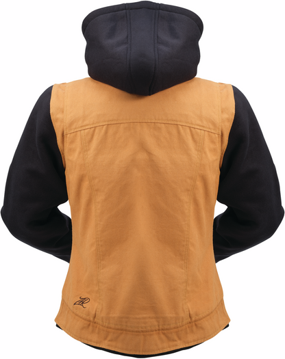 Z1R Women's Jayrod Jacket - Black/Tan - Large 2813-1077
