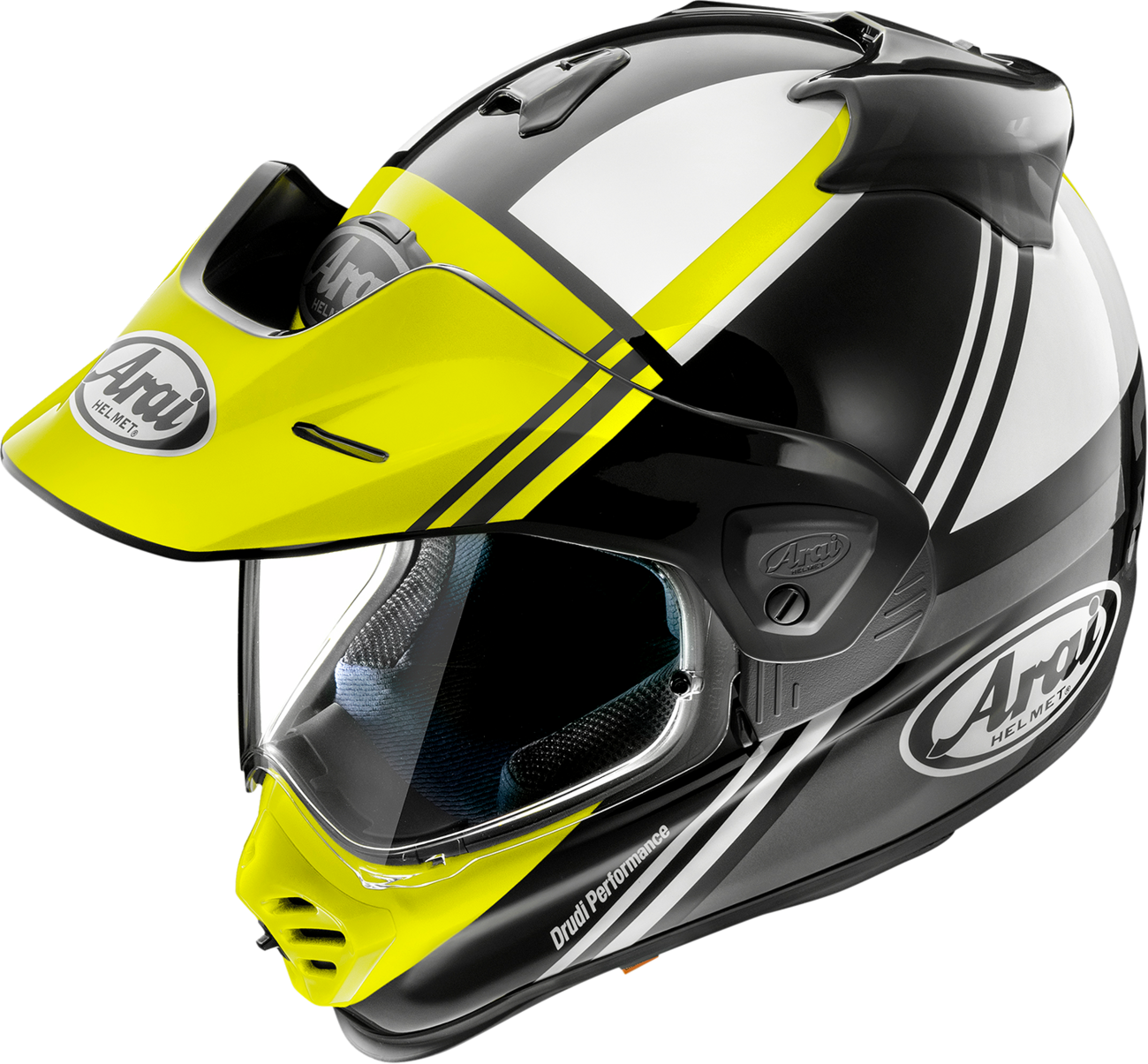 ARAI HELMETS XD-5 Helmet - Cosmic - Fluorescent Yellow - Small 0140-0327