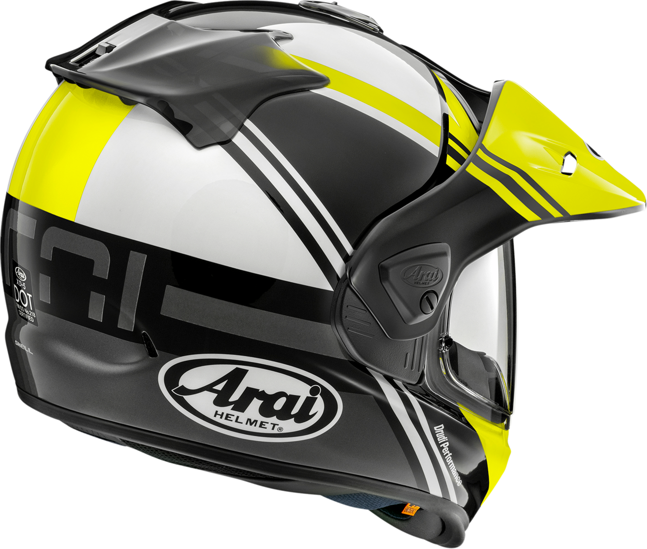 ARAI HELMETS XD-5 Helmet - Cosmic - Fluorescent Yellow - Small 0140-0327