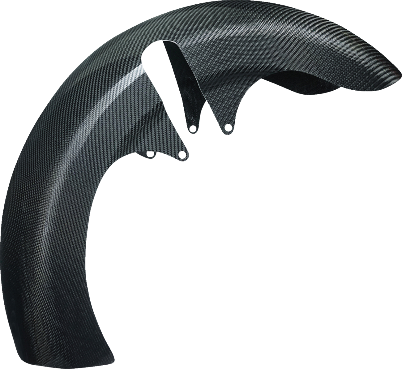 ARLEN NESS 21" Front Fender - Fat Wrapper - Carbon Fiber - HD Touring '15-'23 210-025
