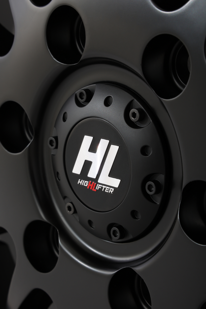 High Lifter HL24 15x7 Black Beadlock Wheel for Can-Am Maverick-R and Polaris 5-Lug Applications