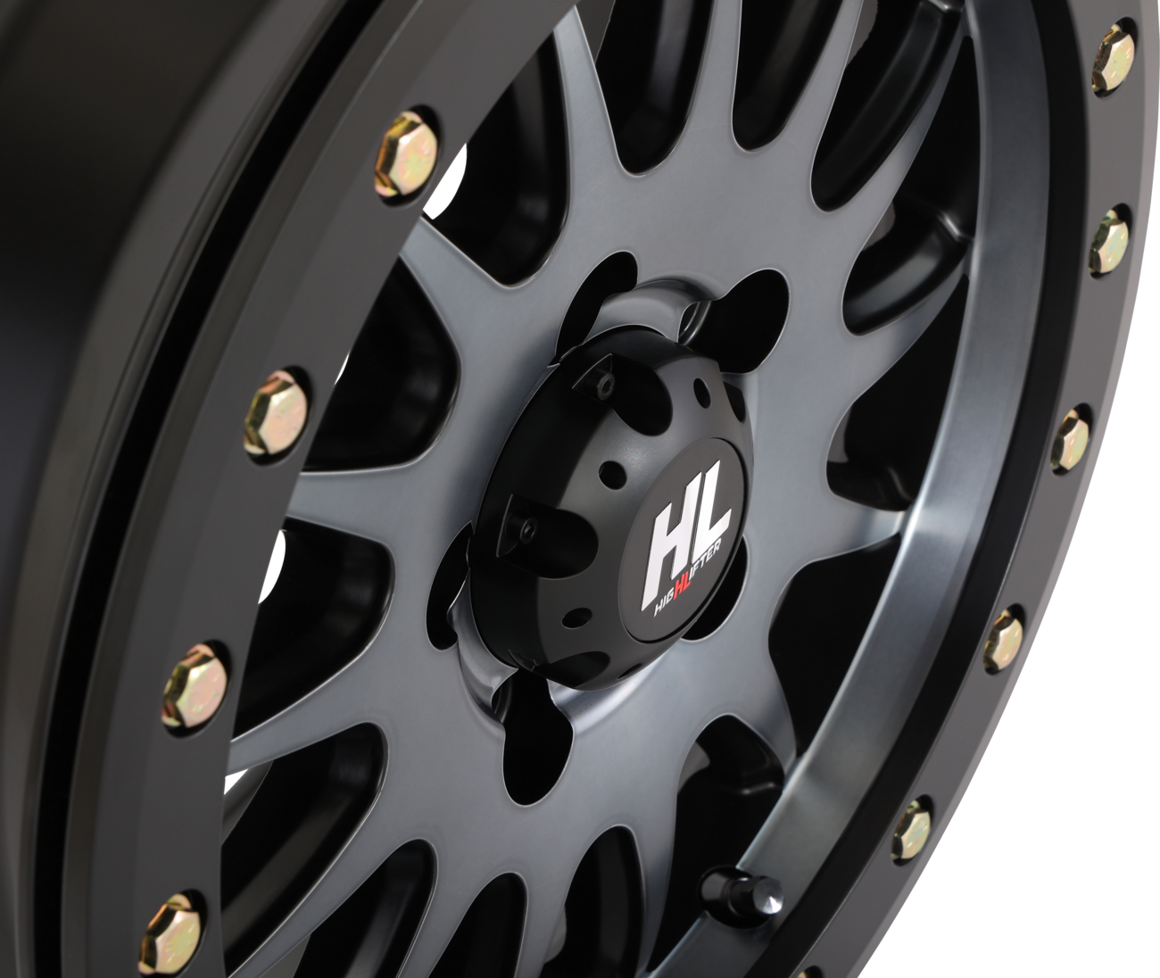 HIGH LIFTER HL24 15x7 Beadlock Wheel for Can-Am Maverick-R and Polaris 5-Lug Applications