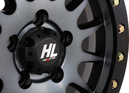 High Lifter HL24 15x7 Beadlock Wheel for Can-Am Maverick R and Polaris 5-Lug Applications