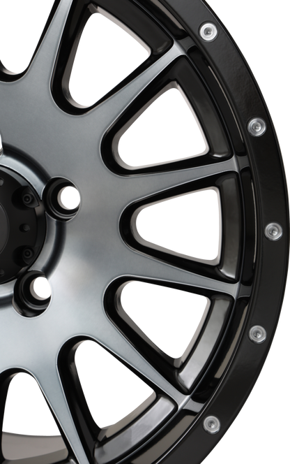 High Lifter HL25 15x7 Dark Tint Gray Wheel for Front and Rear - Part Number 15HL25-1656