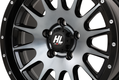 High Lifter HL25 15x7 Dark Tint Gray Wheel for Front and Rear - Part Number 15HL25-1656