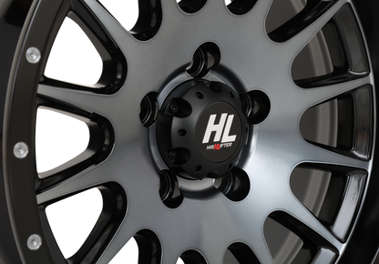 High Lifter HL25 15x7 Dark Tint Gray Wheel for Front and Rear - Part Number 15HL25-1656