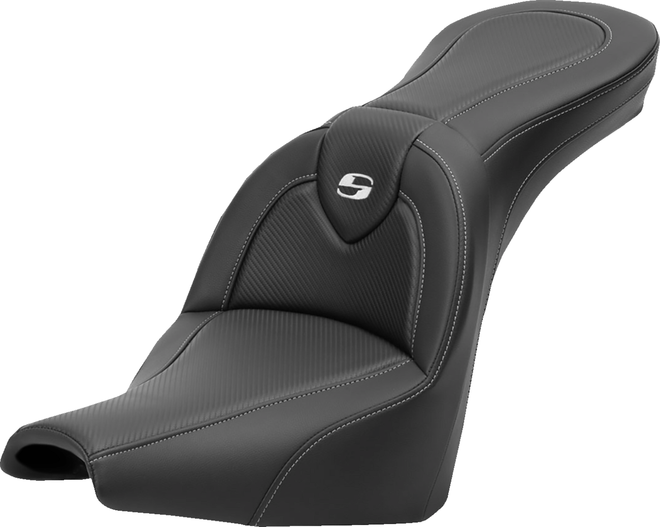 SADDLEMEN Roadsofa™ Seat - Carbon Fiber - without Backrest - FXBB/FXST '18-'25 818-30-185