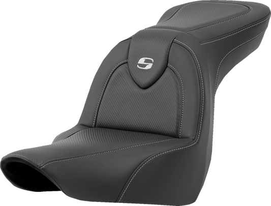 SADDLEMEN Roadsofa™ Seat - Carbon Fiber - without Backrest - FXLR/FLSB '18-'25 818-29-185