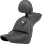 SADDLEMEN Roadsofa™ Seat - Carbon Fiber - with Backrest - FXLR/FLSB '18-'25 818-29-185BR