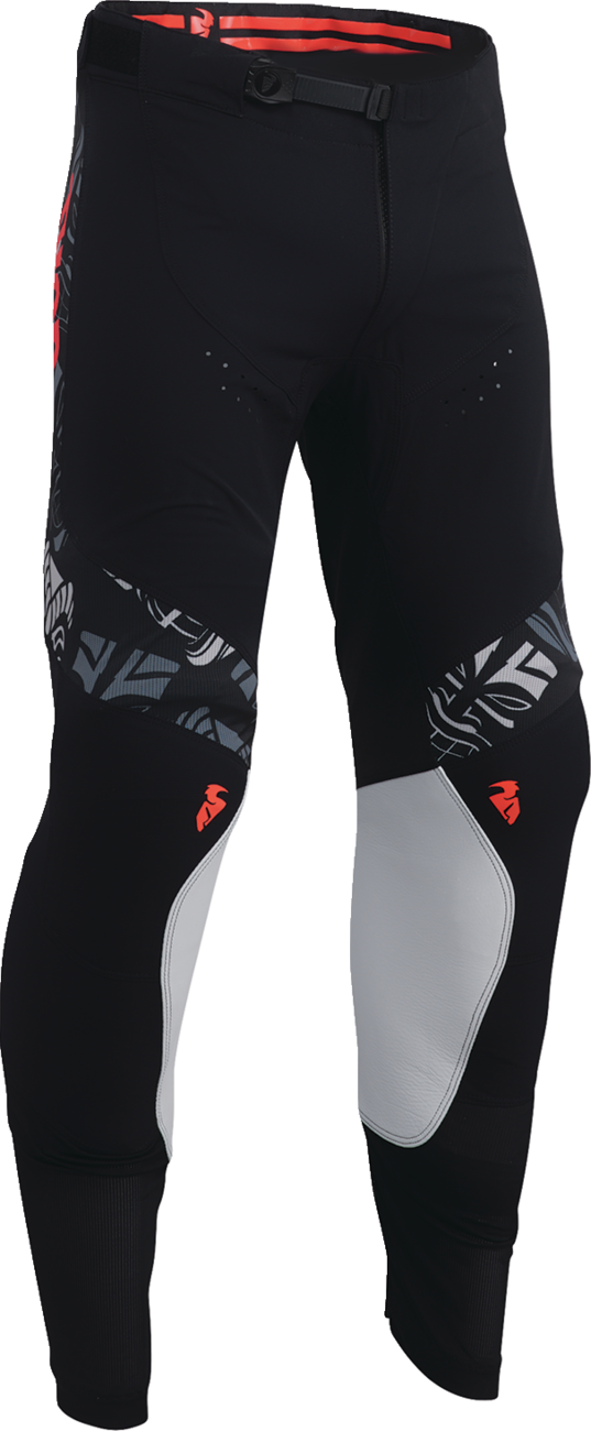THOR Prime Aloha Pants - Black/Gray - US 36 2901-11388