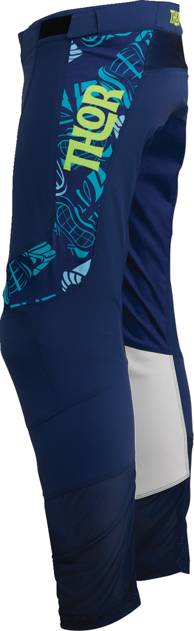 THOR Prime Aloha Pants - Navy/Aqua - US 31 2901-11394