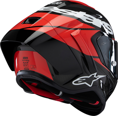 ALPINESTARS Supertech R10 Helmet - Element - Carbon/Red/White - XS 8200324-1363-XS