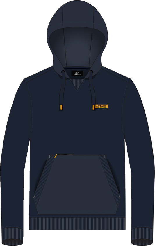 ALPINESTARS Rooted Pullover Hoodie - Dark Navy - Large 1214-51300-701-L