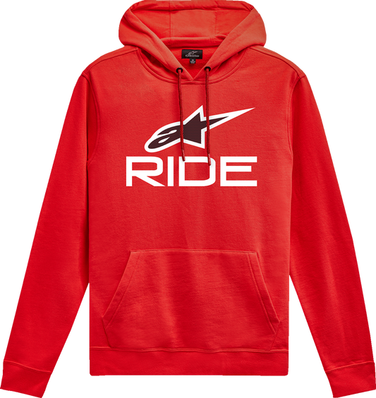 ALPINESTARS Ride 4.0 Pullover Hoodie - Red/White/Black - Large 1214-51820-321-L