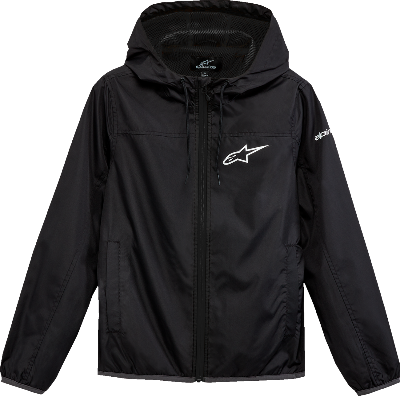 ALPINESTARS Women's TREQ Windbreaker Jacket - Black - Large 1232-11910-10-L