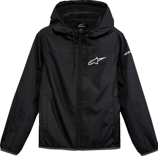 ALPINESTARS Women's TREQ Windbreaker Jacket - Black - Large 1232-11910-10-L
