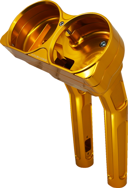 ARLEN NESS Method Kickback Handlebar Riser - 10" - Gold 520-046