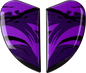 ICON Airform™ Side Plates - Manik'RR - Purple 0133-1506