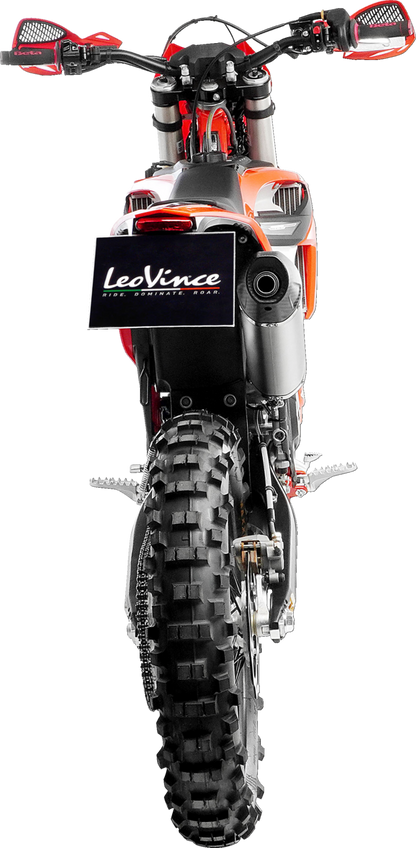LEOVINCE LV-X EVO Slip-On Muffler - Beta RR 4T 14448X