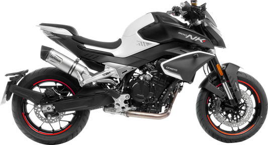 LEOVINCE LV One EVO Slip-On Muffler - Silver 14444EU