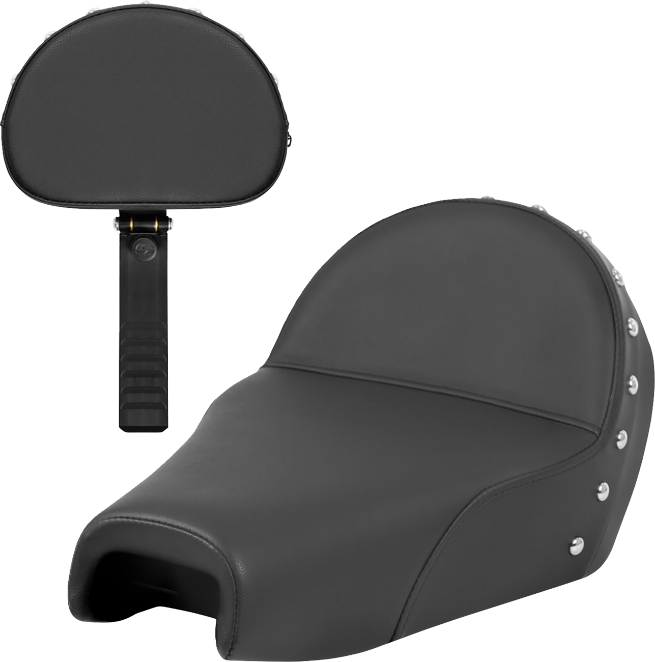 SADDLEMEN Solo Seat - Studded - XL '04-'22 807-03B-0039