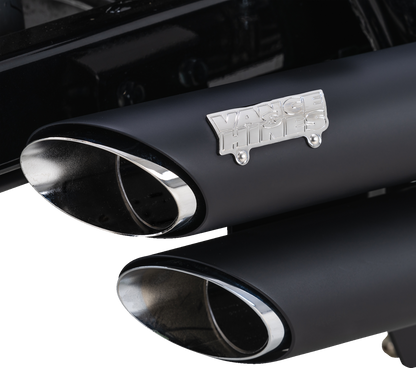 VANCE & HINES Shortshots Staggered Exhaust System - Black 48319