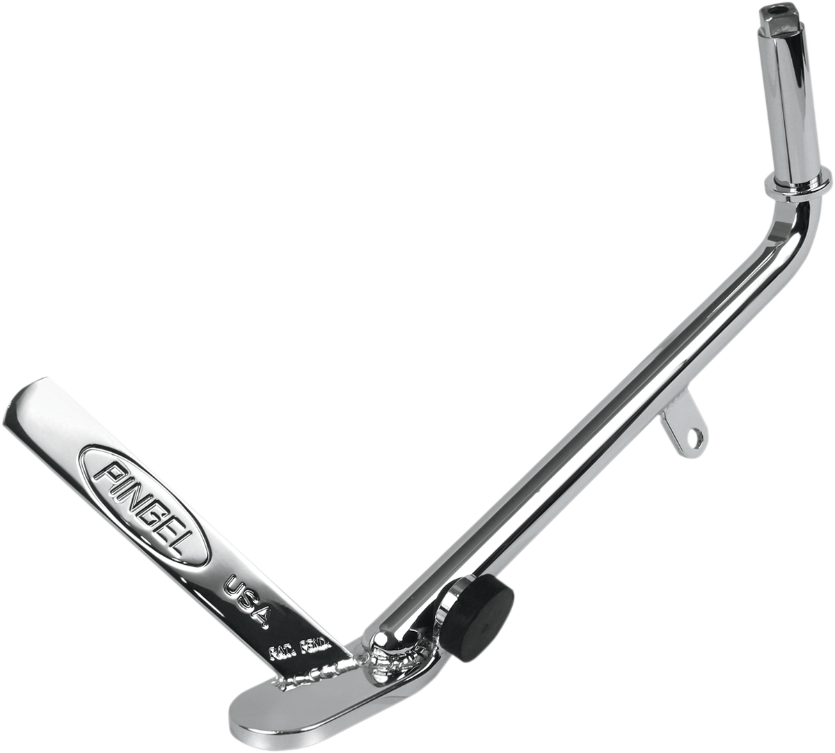 PINGEL Kickstand - 1" Lowered - Chrome - HD Touring 62251