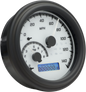 DAKOTA DIGITAL MVX Series Fatbob Analog/Digital Gauge System - White/Gray/Black MVX-2004-WG-K