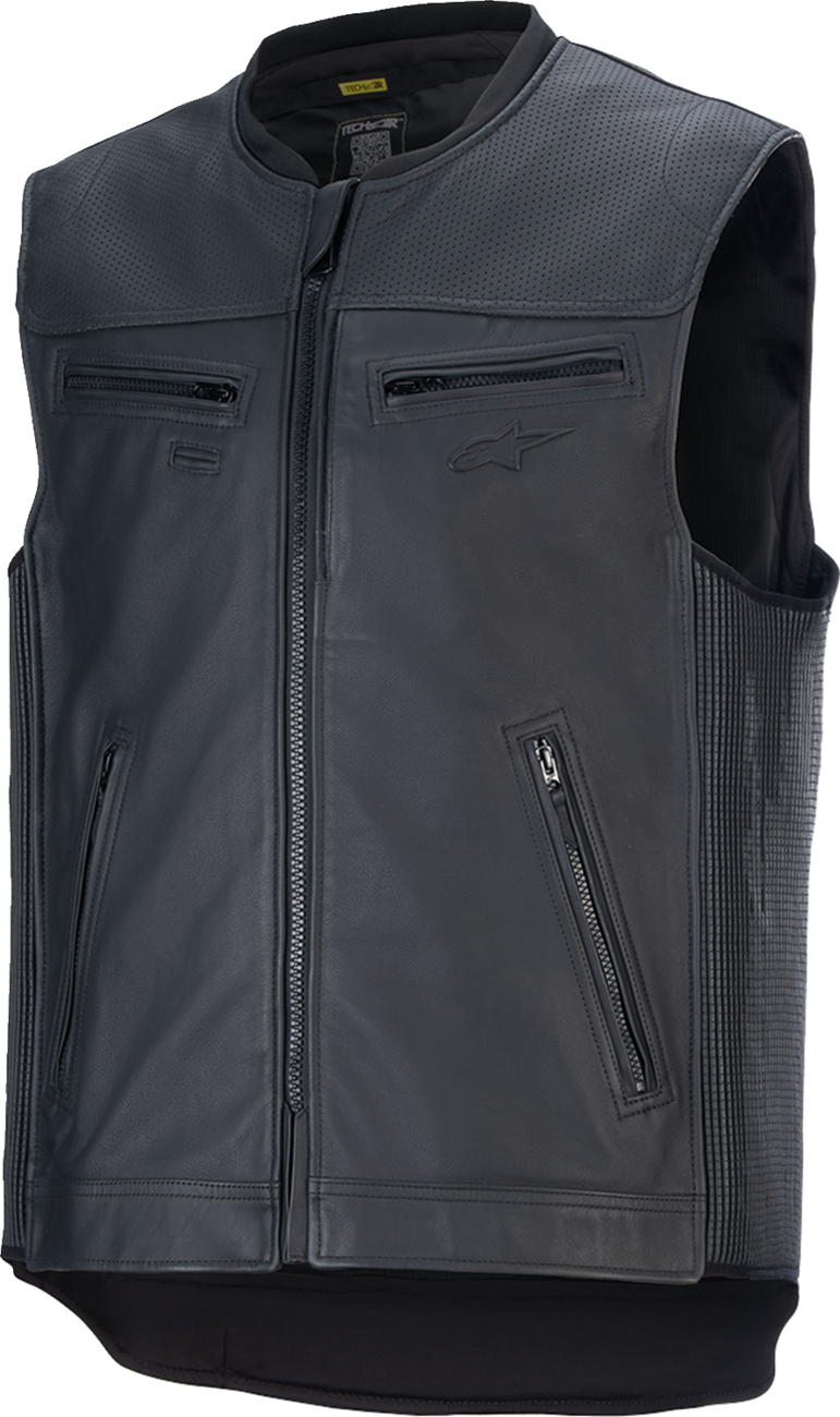 ALPINESTARS TECH-AIR Tech-Air 3® Leather Vest - Black - XS 6500124-10-XS