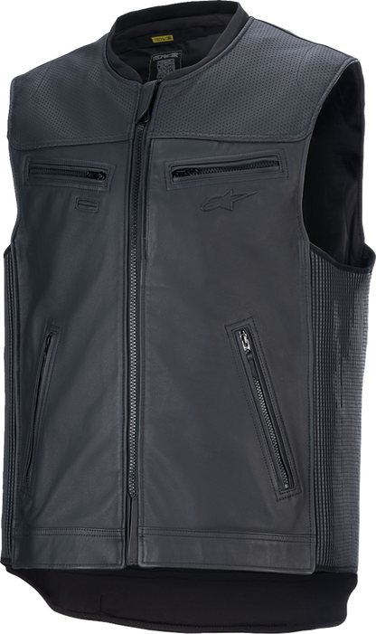 ALPINESTARS TECH-AIR Tech-Air 3® Leather Vest - Black - XS 6500124-10-XS