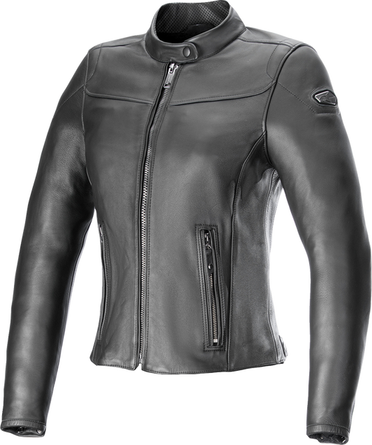 ALPINESTARS Stella Tory Leather Jacket - Black - XL 3113824-1100-XL
