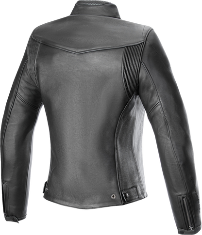 ALPINESTARS Stella Tory Leather Jacket - Black - XL 3113824-1100-XL