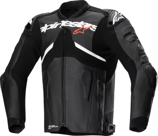 ALPINESTARS Atem v5 Leather Jacket - Black/White - US 40 / EU 50 3106524-12-50