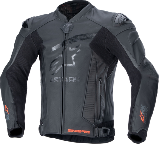 ALPINESTARS GP Plus R v4 Rideknit® Leather Jacket - Black/Black - US 46 / EU 56 3100324-1100-56