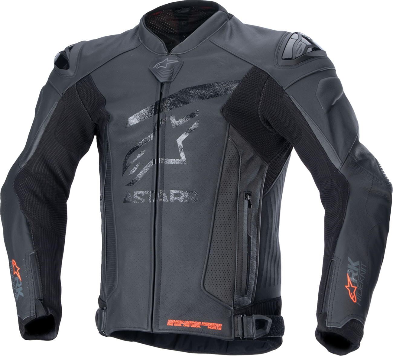 ALPINESTARS GP Plus R v4 Rideknit® Leather Jacket - Black/Black - US 48 / EU 58 3100324-1100-58