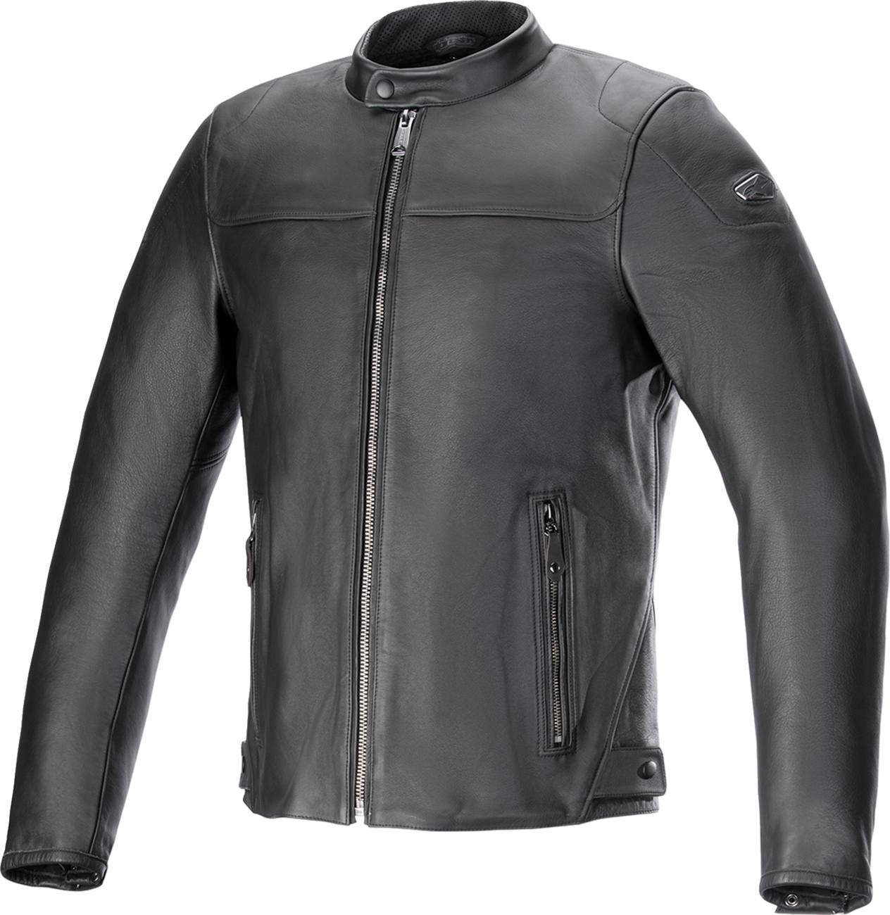 ALPINESTARS Blacktrack Leather Jacket - Black - 2XL 3103824-1100-2X