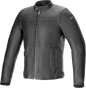 ALPINESTARS Blacktrack Leather Jacket - Black - 2XL 3103824-1100-2X