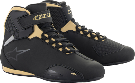 ALPINESTARS Stella Sektor Shoes - Black/Champagne - US 7.5 / EU 39 2515719-1090-7.5