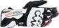 ALPINESTARS GP Pro R4 Gloves - Black/White - Large 3556724-12-L