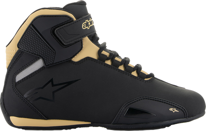 ALPINESTARS Stella Sektor Shoes - Black/Champagne - US 5.5 / EU 37 2515719-1090-5.5