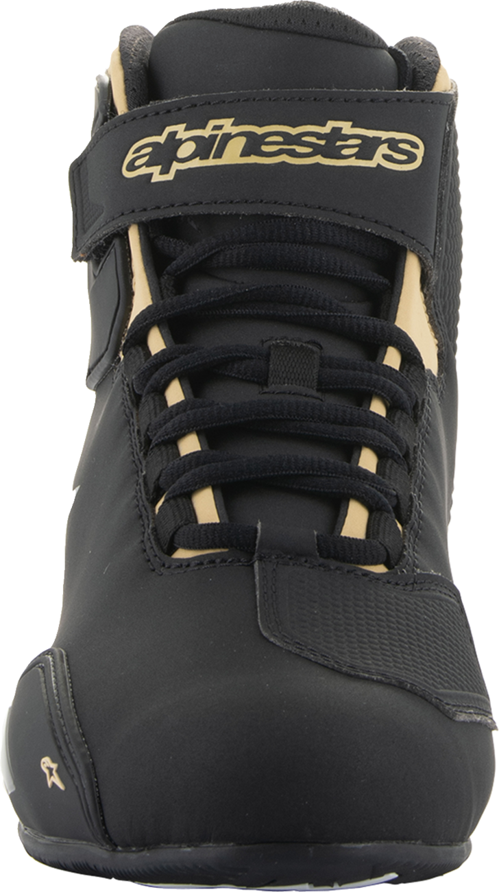 ALPINESTARS Stella Sektor Shoes - Black/Champagne - US 6.5 / EU 38 2515719-1090-6.5