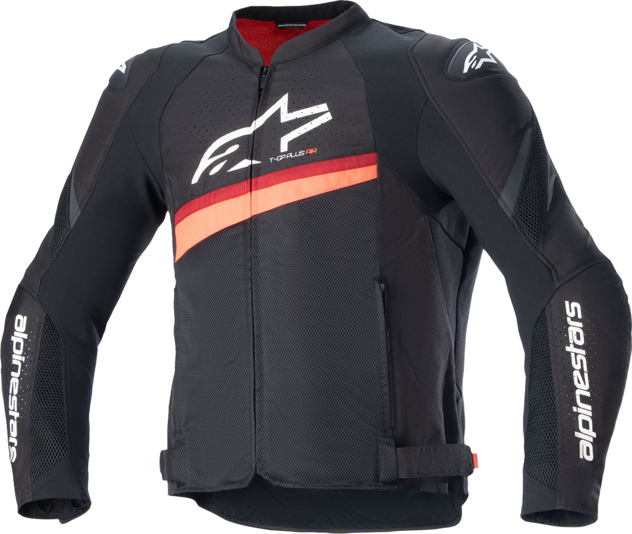 ALPINESTARS T-GP Plus R v4 Airflow Jacket - Black/Red Fluo - Small 3300624-1030-S