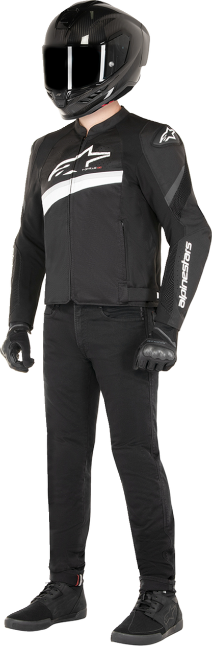 ALPINESTARS T-GP Plus R v4 Airflow Jacket - Black/White - Medium 3300624-12-M