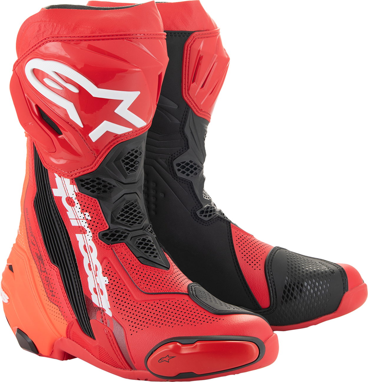 ALPINESTARS Supertech R Vented Boots - Red - US 7.5 / EU 41 2220121-3029-41