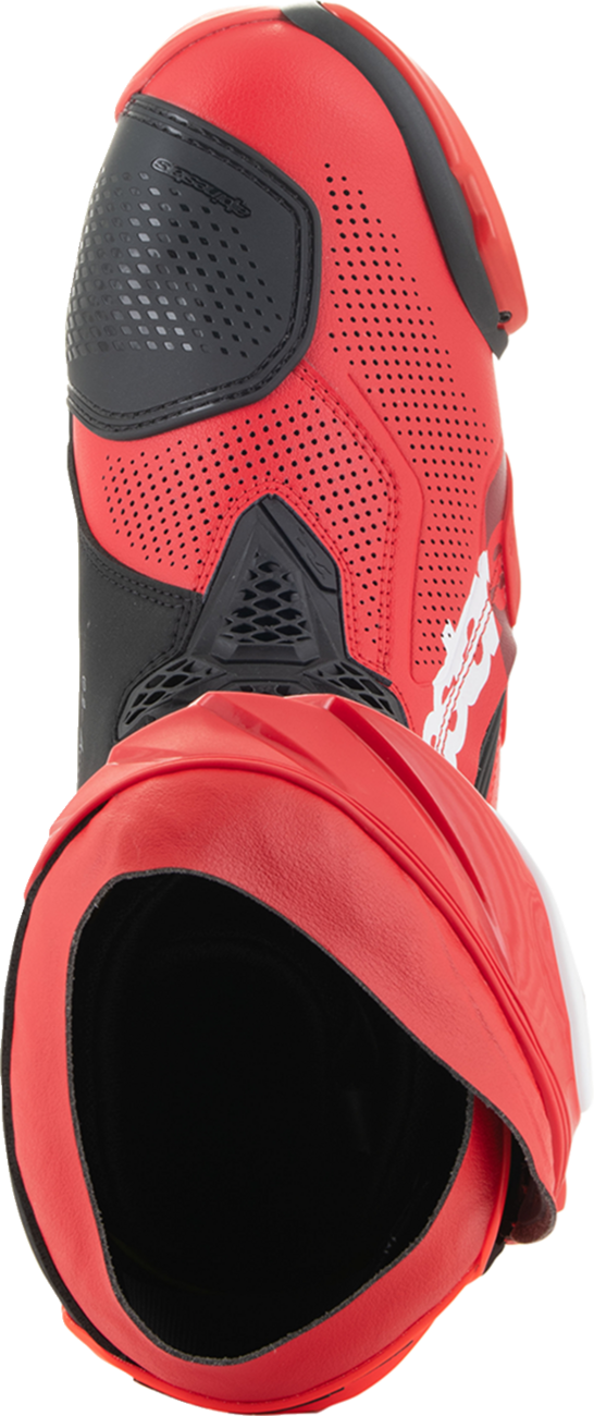 ALPINESTARS Supertech R Vented Boots - Red - US 9.5 / EU 44 2220121-3029-44
