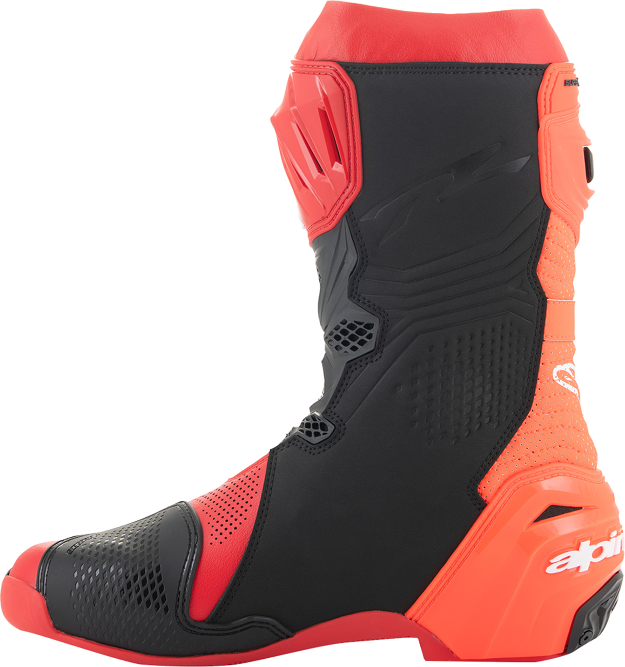 ALPINESTARS Supertech R Vented Boots - Red - US 9.5 / EU 44 2220121-3029-44