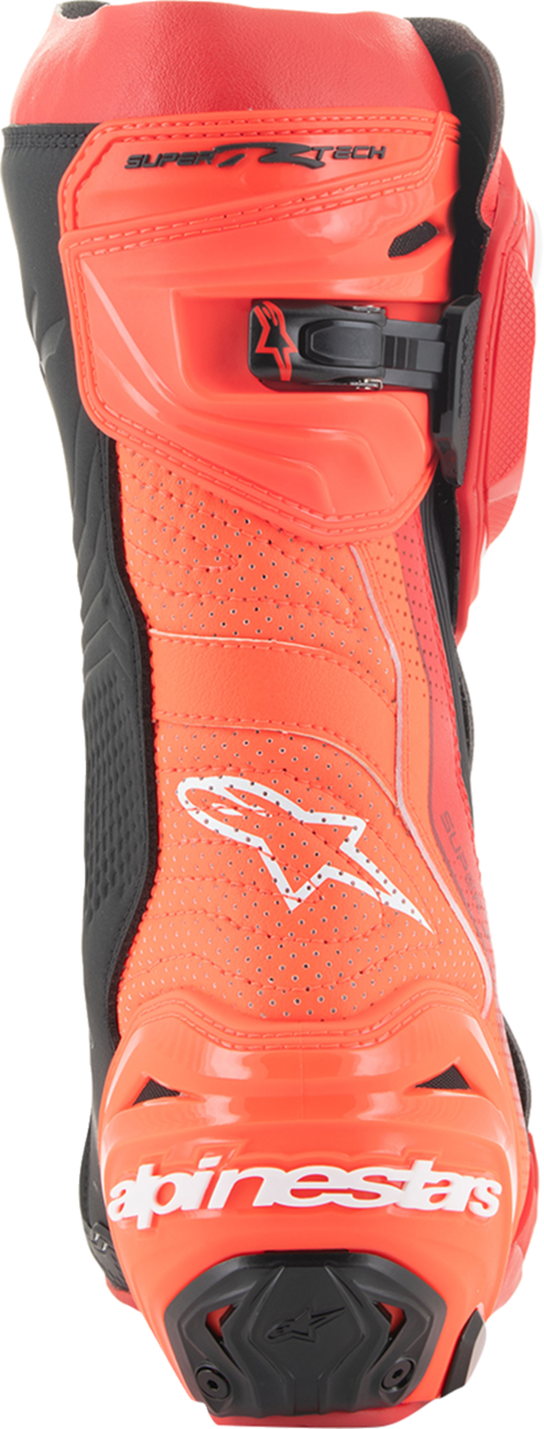 ALPINESTARS Supertech R Vented Boots - Red - US 12.5 / EU 48 2220121-3029-48