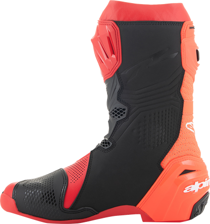 ALPINESTARS Supertech R Vented Boots - Red - US 12.5 / EU 48 2220121-3029-48